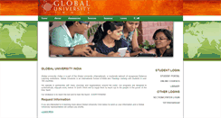 Desktop Screenshot of globaluniversityindia.com